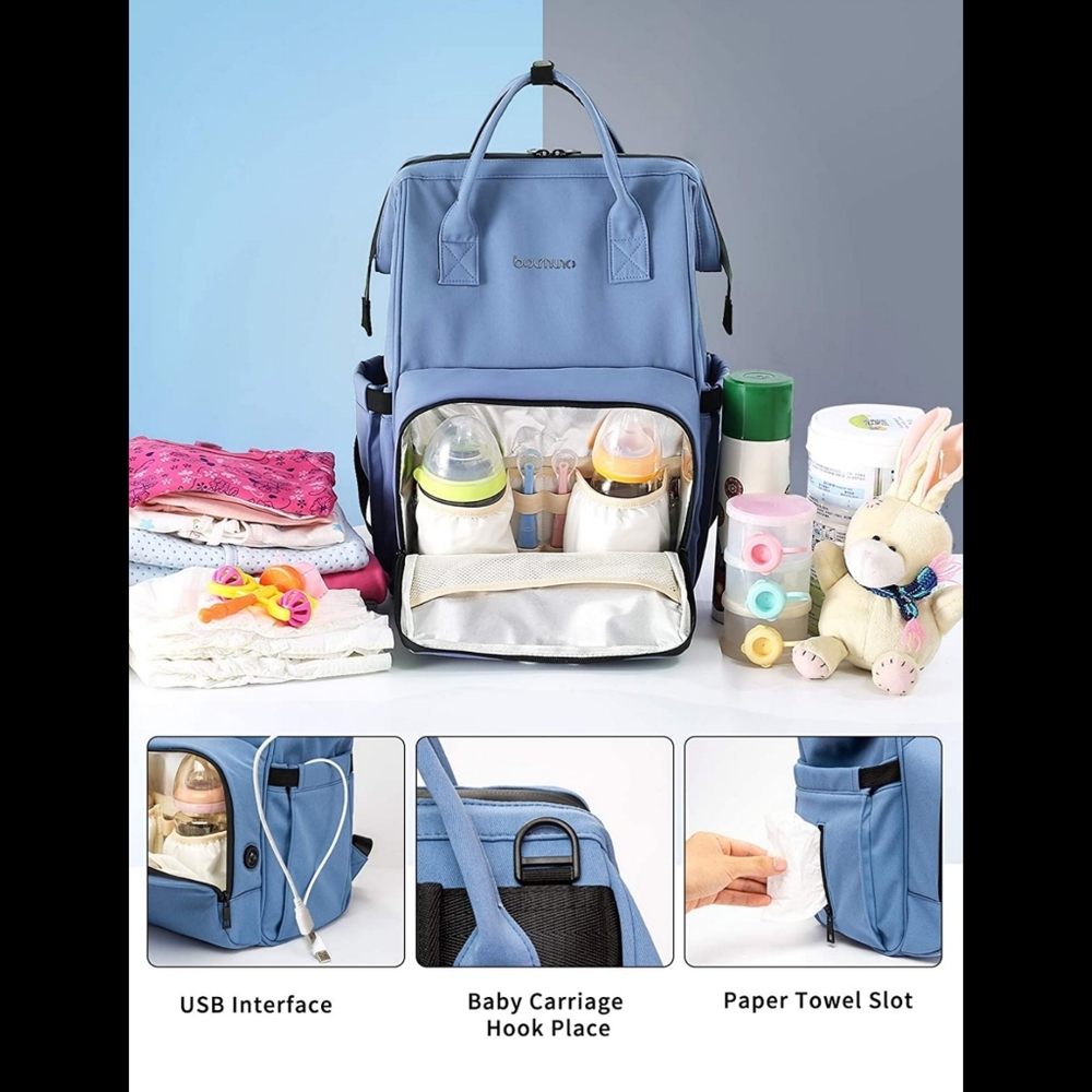 Diaper Bag Backpack Multifuction Waterproof Large